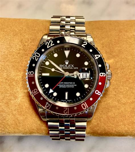 rolex gmt coke jubilee|Rolex gmt Coke bezel.